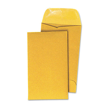 Universal® Kraft Coin Envelope, #5 1-2, Round Flap, Gummed Closure, 3.13 X 5.5, Light Brown Kraft, 500-box freeshipping - TVN Wholesale